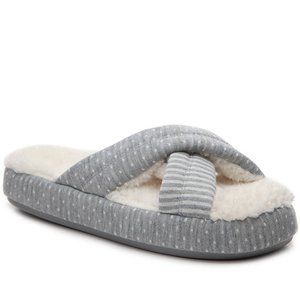 Dearfoams Women's Beatrice Microfiber Terry Slide